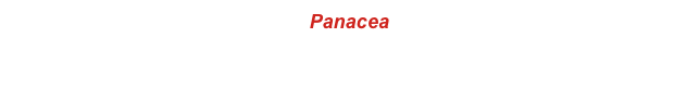 Panacea
1982 - Faceless Records - #004
1000 Copies
